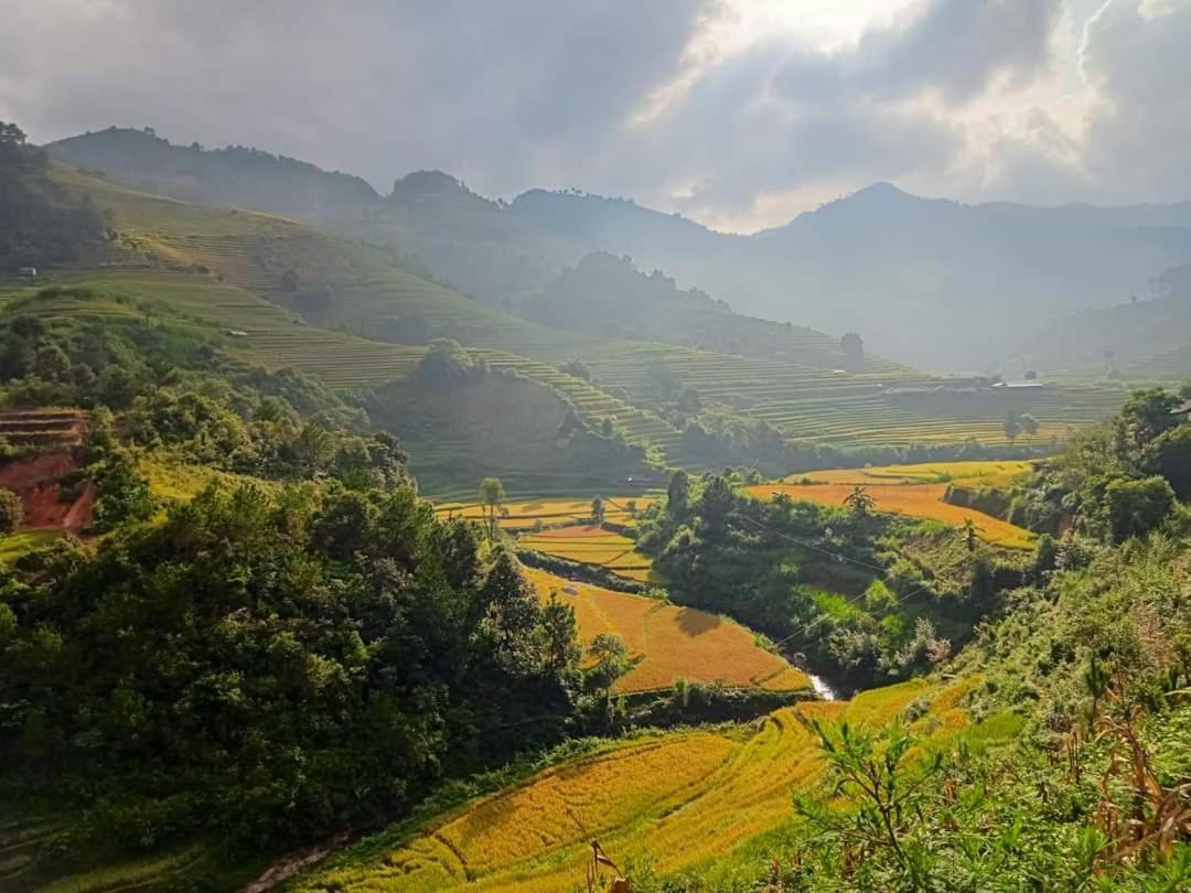 A Khai Homestay Mu Cang Chai Exteriör bild